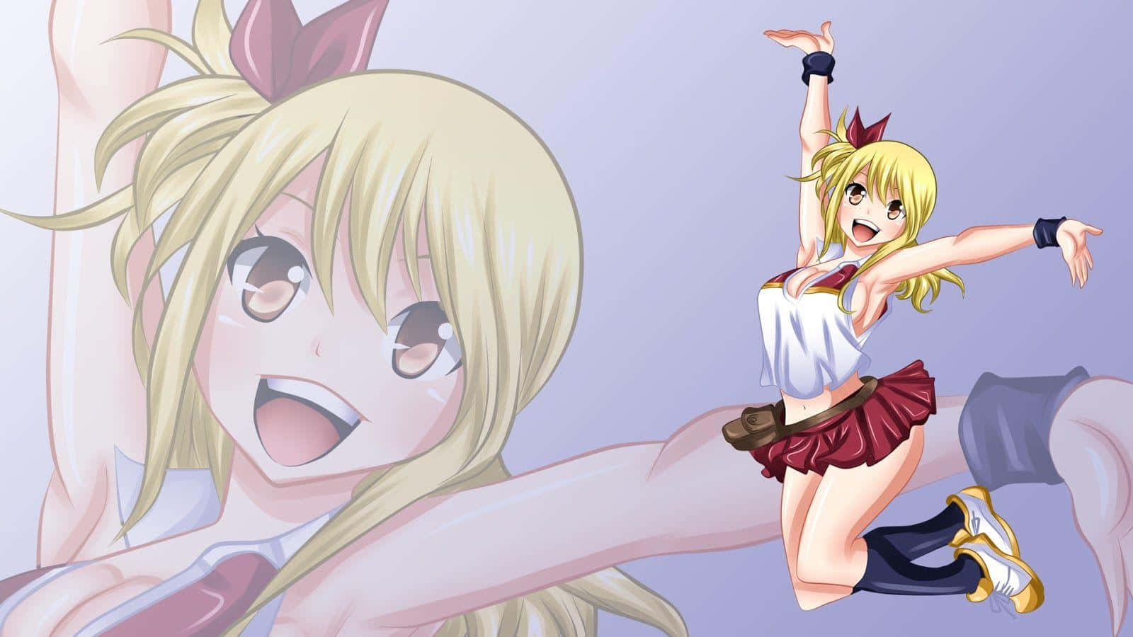 Lucy Heartfilia From Fairy Tail Background