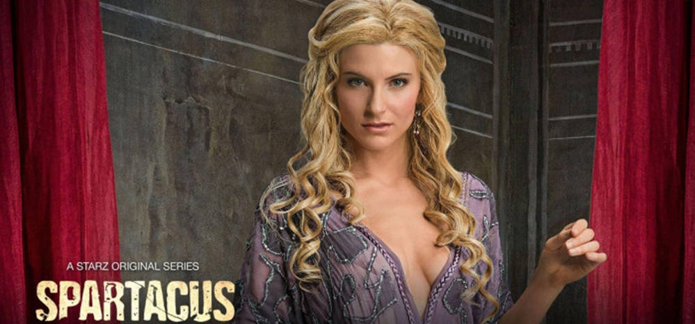 Lucy Lawless In Spartacus Movie Background