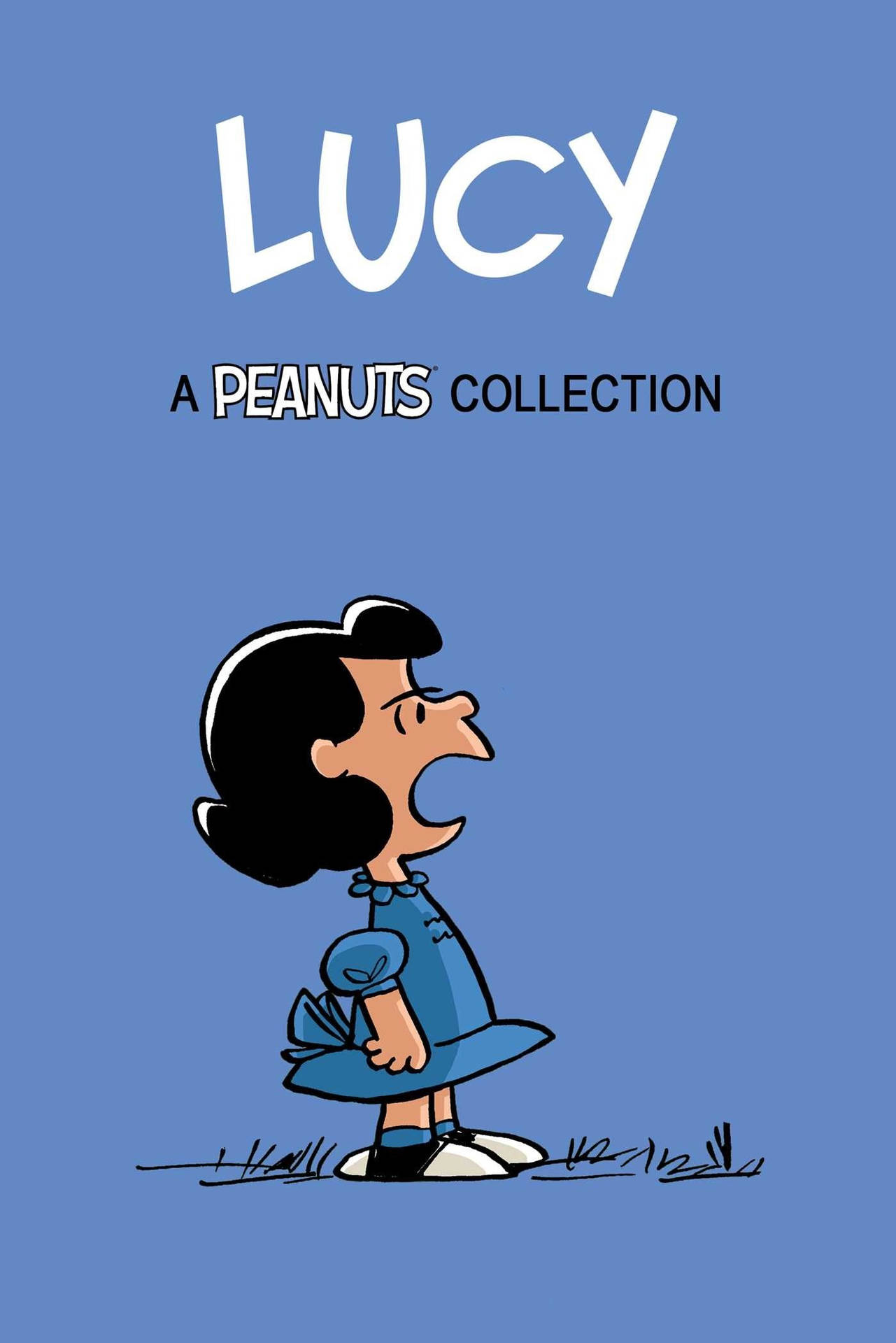 Lucy Van Pelt Blue Poster
