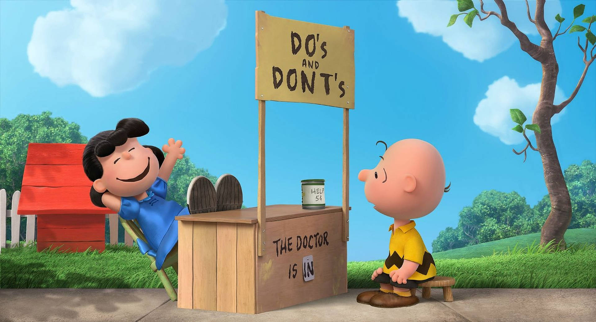 Lucy Van Pelt Do's And Don'ts Background