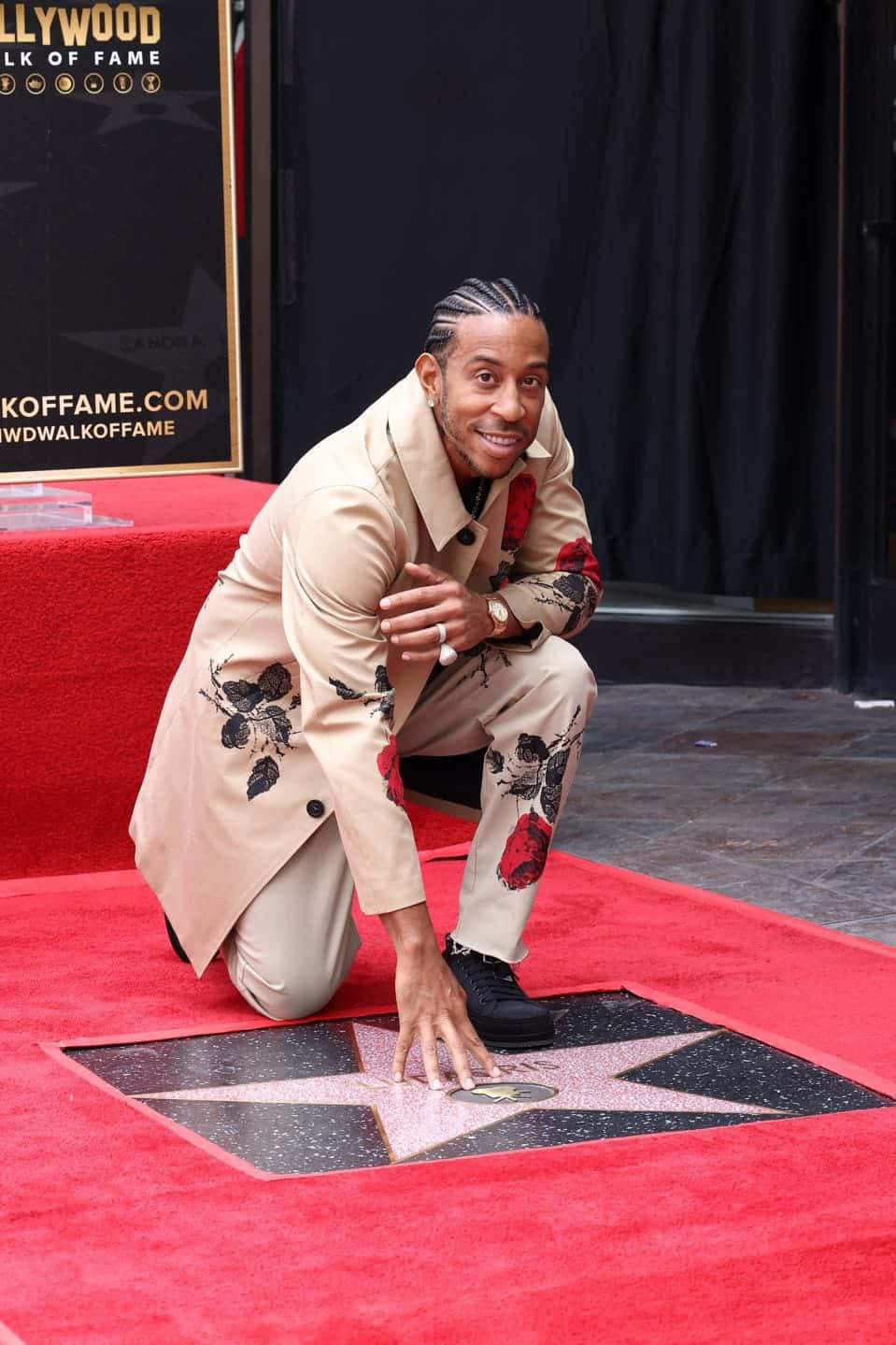 Ludacris Hollywood Walkof Fame Star Background