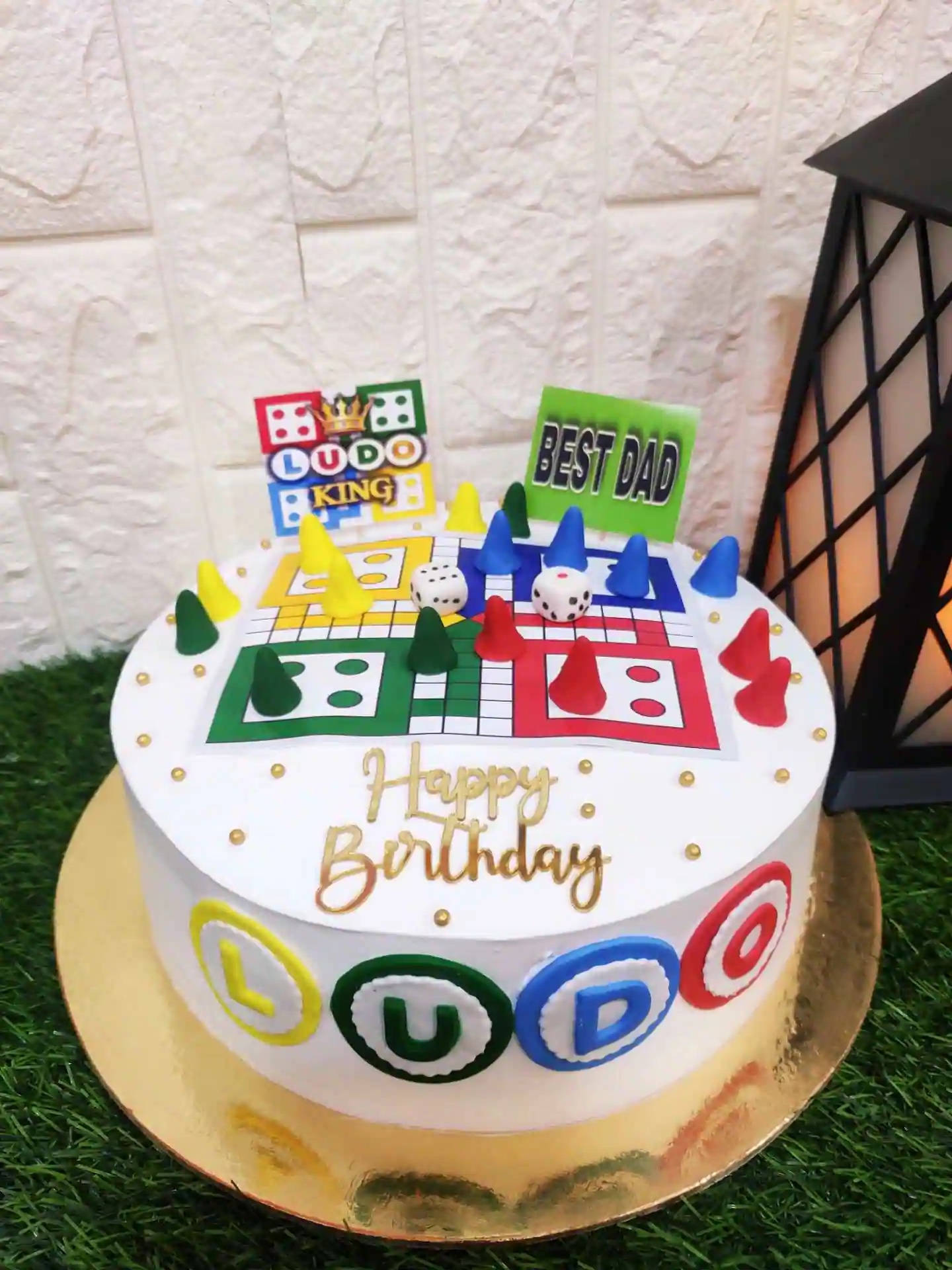 Ludo King Birthday Cake