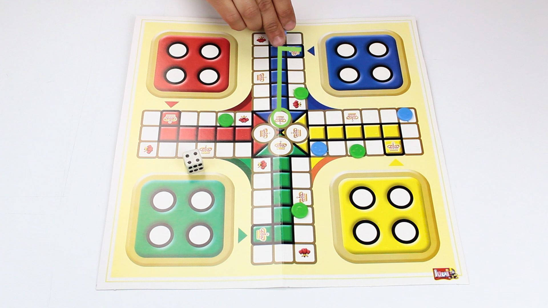 Ludo King Paper Board