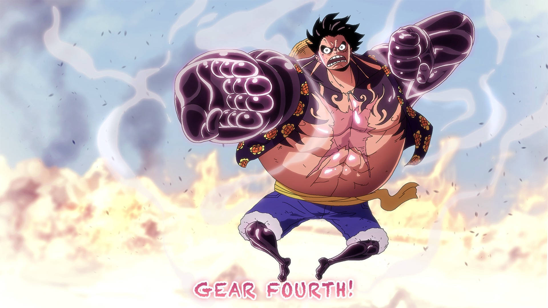 Luffy 4k Gear Fourth Background