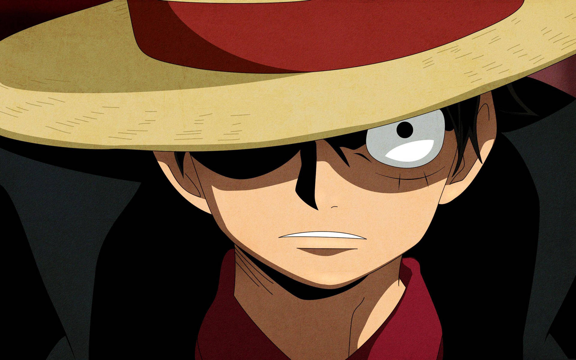 Luffy 4k With Face Scar Background