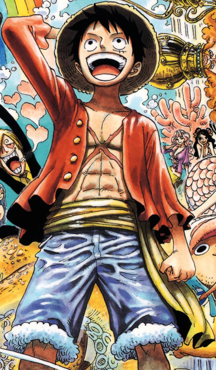 Luffy From One Piece Manga