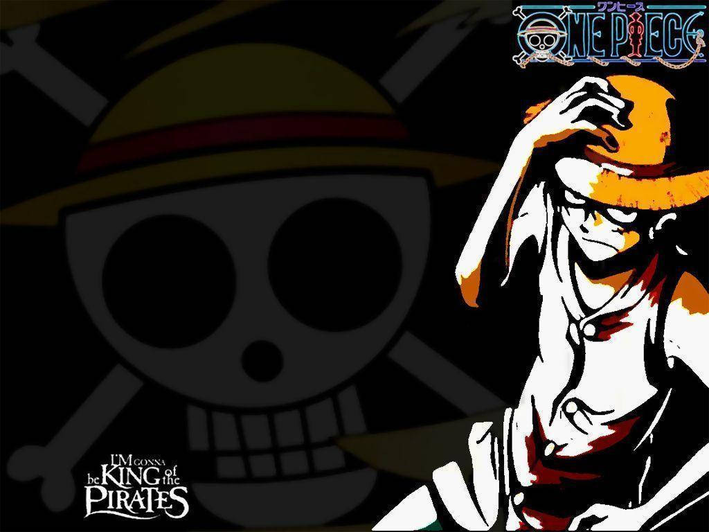 Luffy King Of Pirates Poster Background