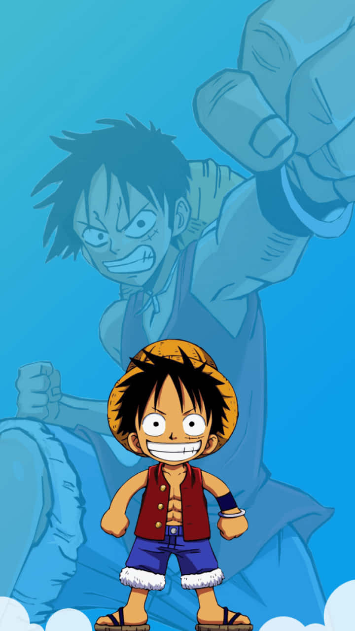 Luffy Takes A Break From The Great Pirate Age Background