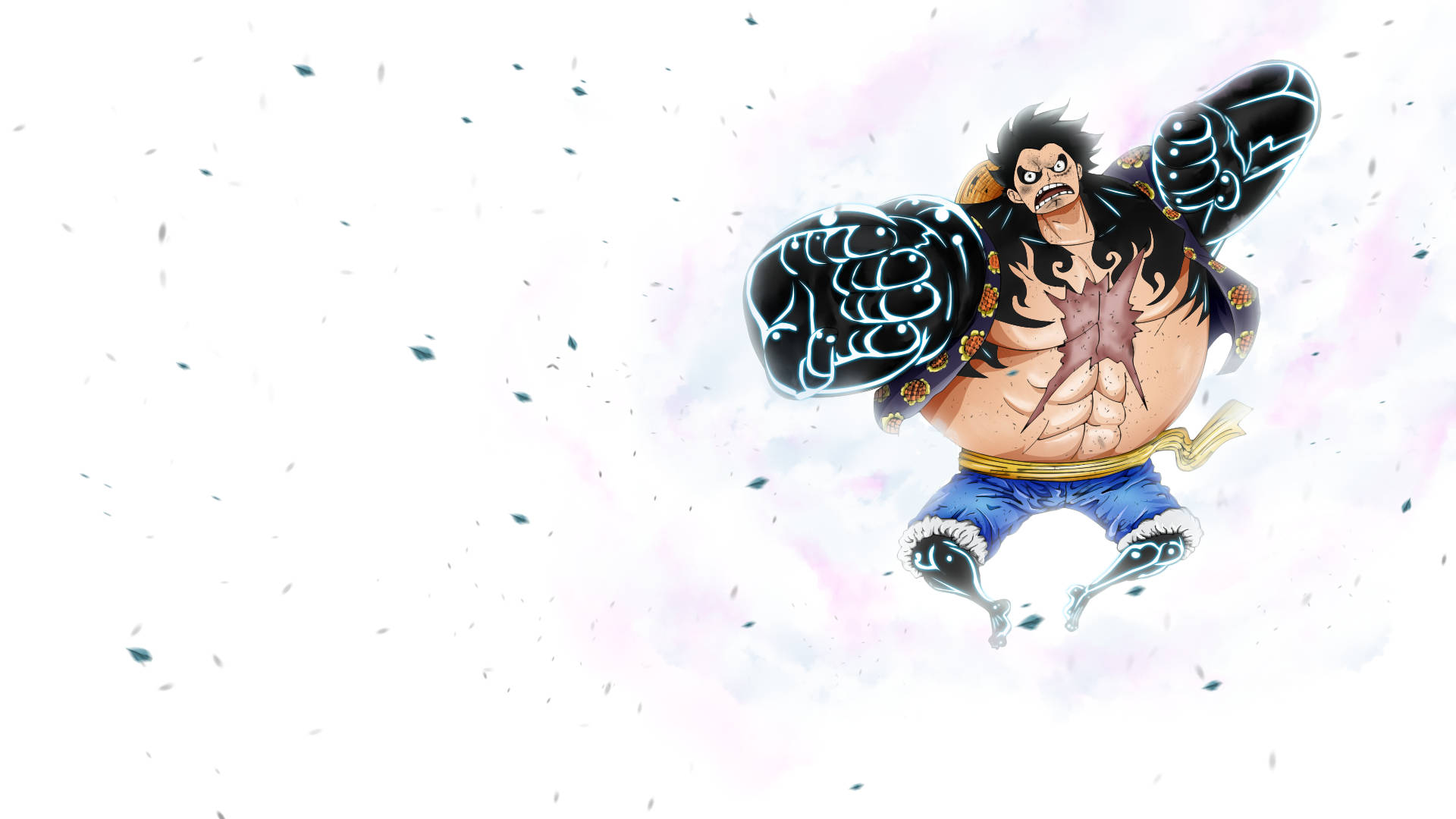 Luffy With Big Strong Muscle