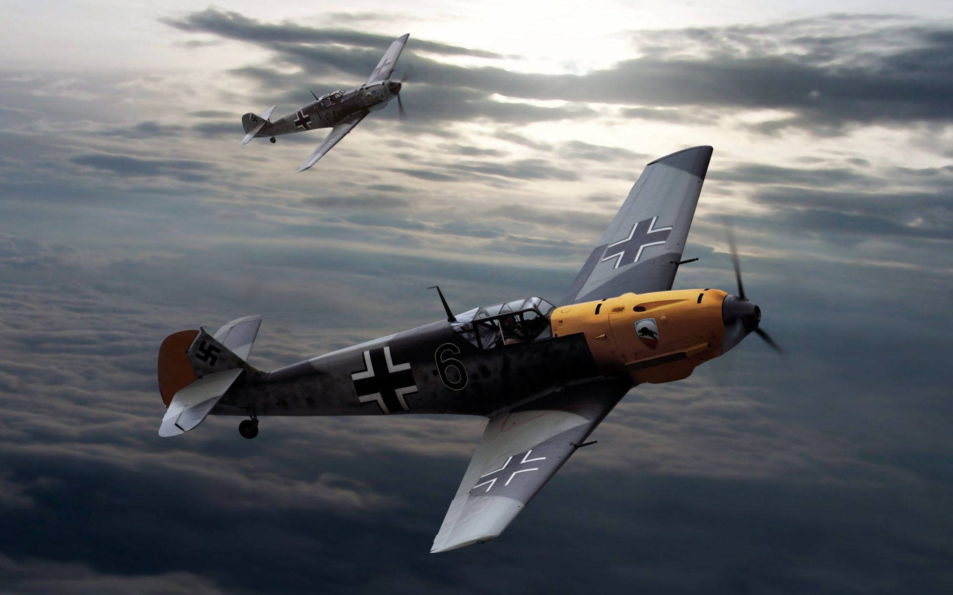 Luftwaffe Bf 109 German Ww2 Fighters