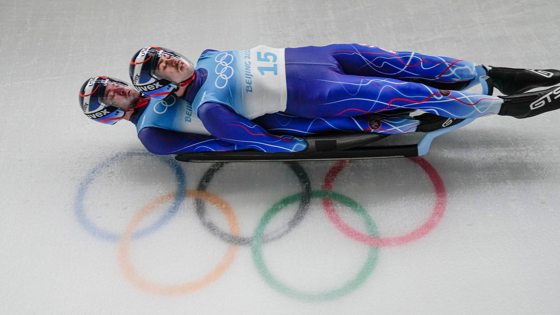 Luge Men Doubles Zack Digregorio And Sean Hollander Background