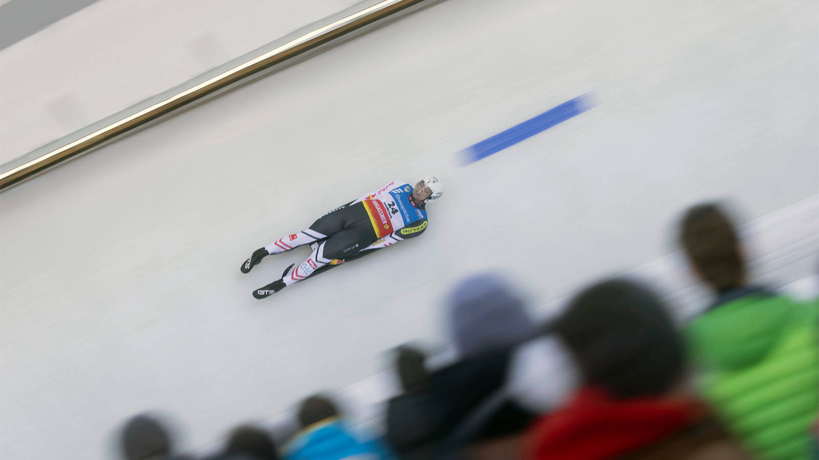 Luge Sport From The Stands