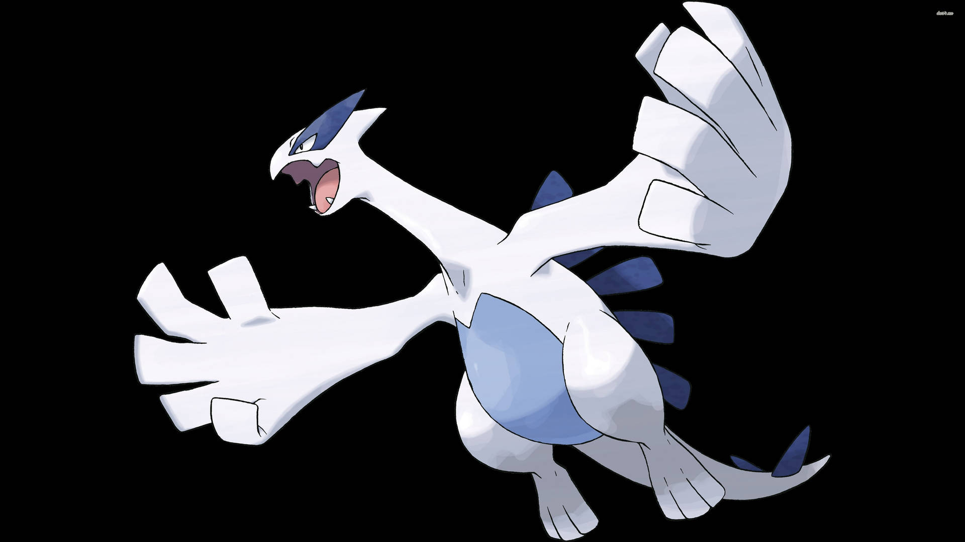 Lugia Opening Arms