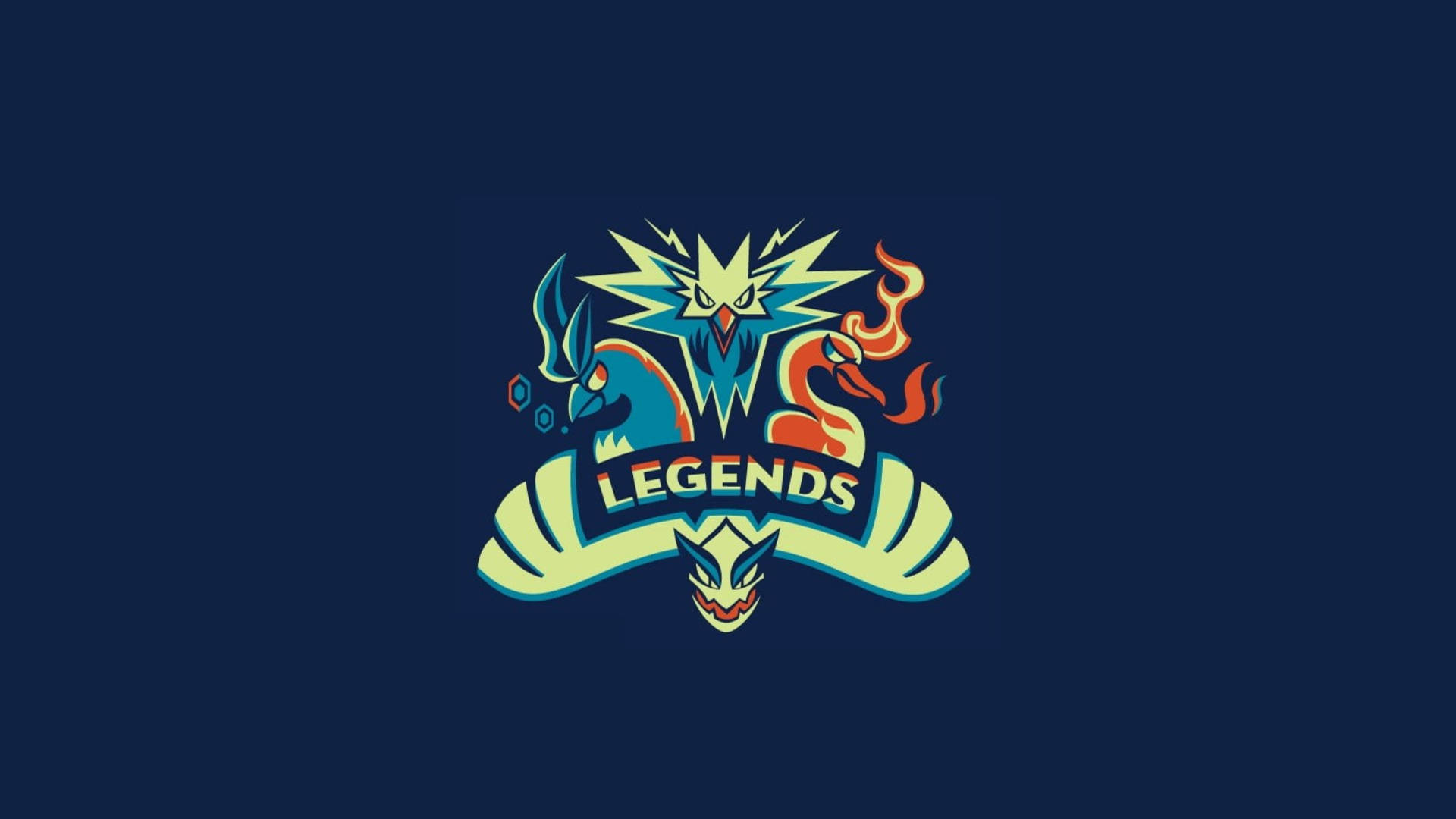 Lugia's Legends Emblem Background