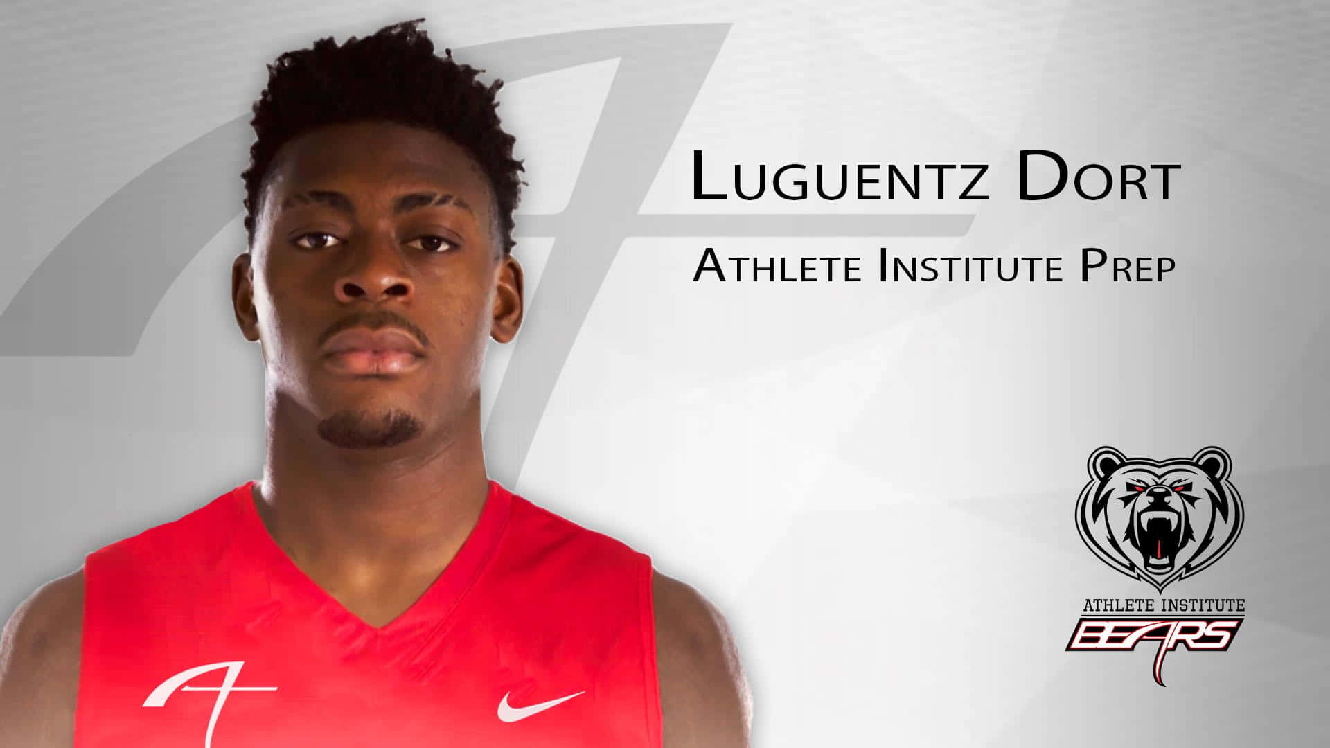 Luguentz Dort Athlete Institiute Prep Poster Background