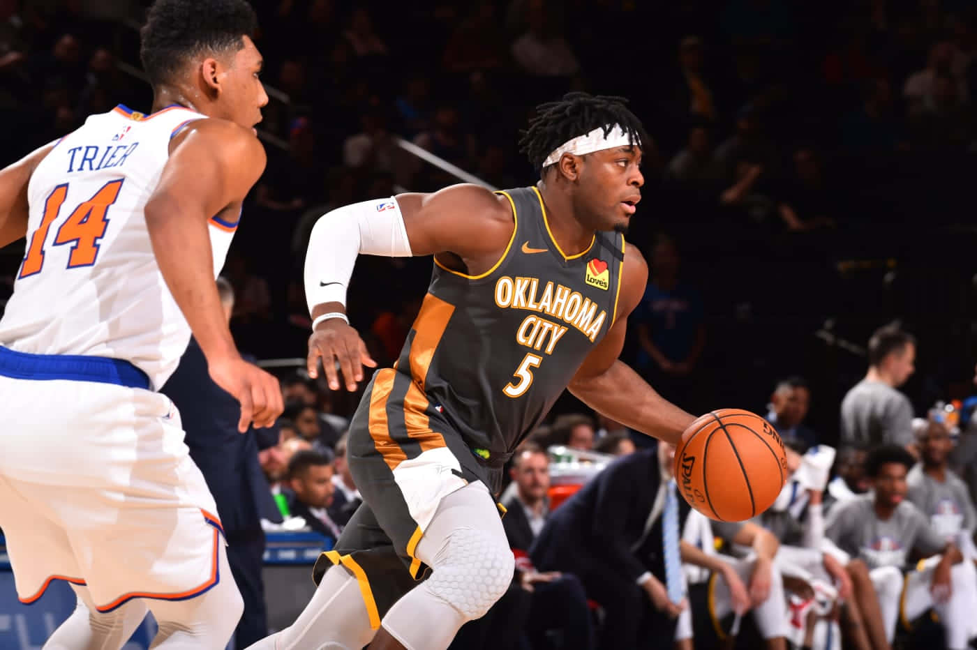 Luguentz Dort Nba Oklahoma City Background