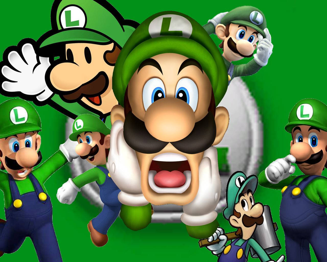 Luigi In Different Forms