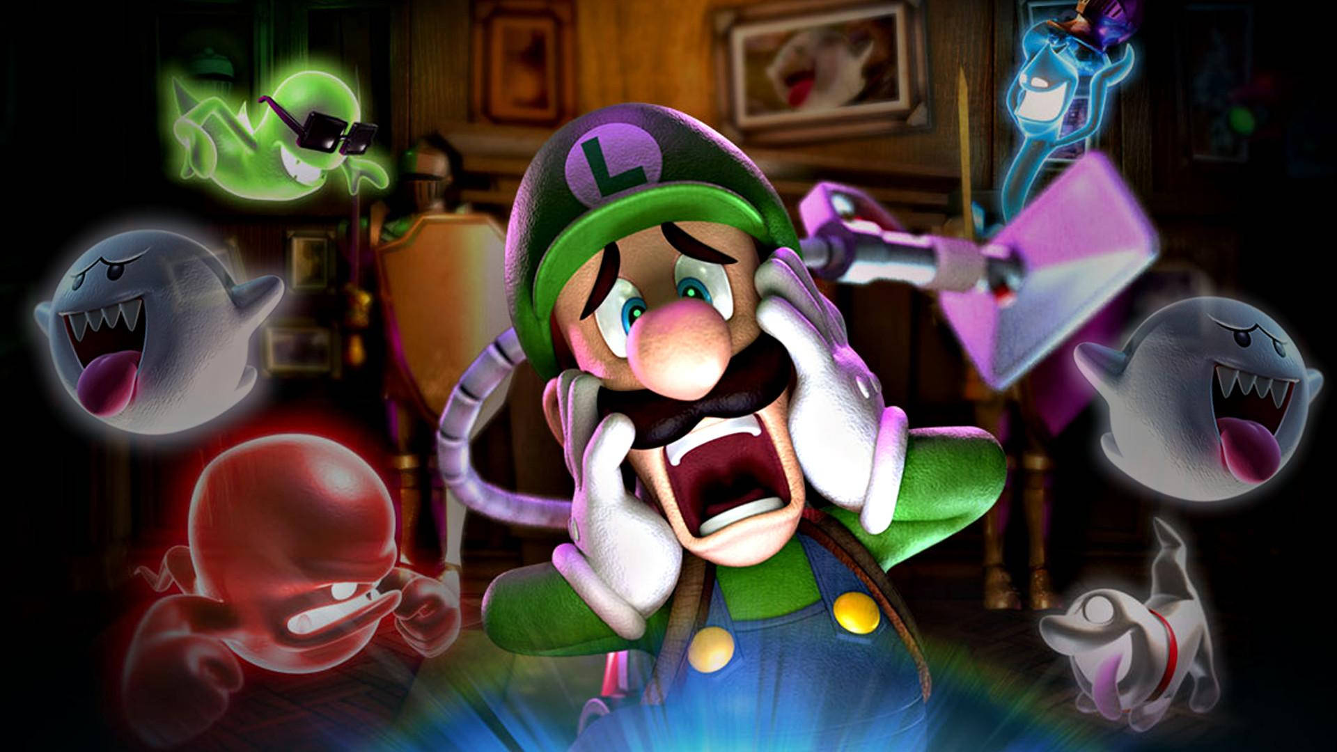 Luigi's Mansion 3 Luigi And Colorful Ghosts