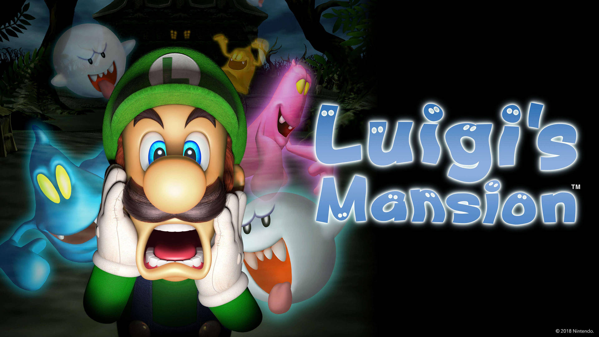 Luigi's Mansion 3 Luigi And Ghosts Background