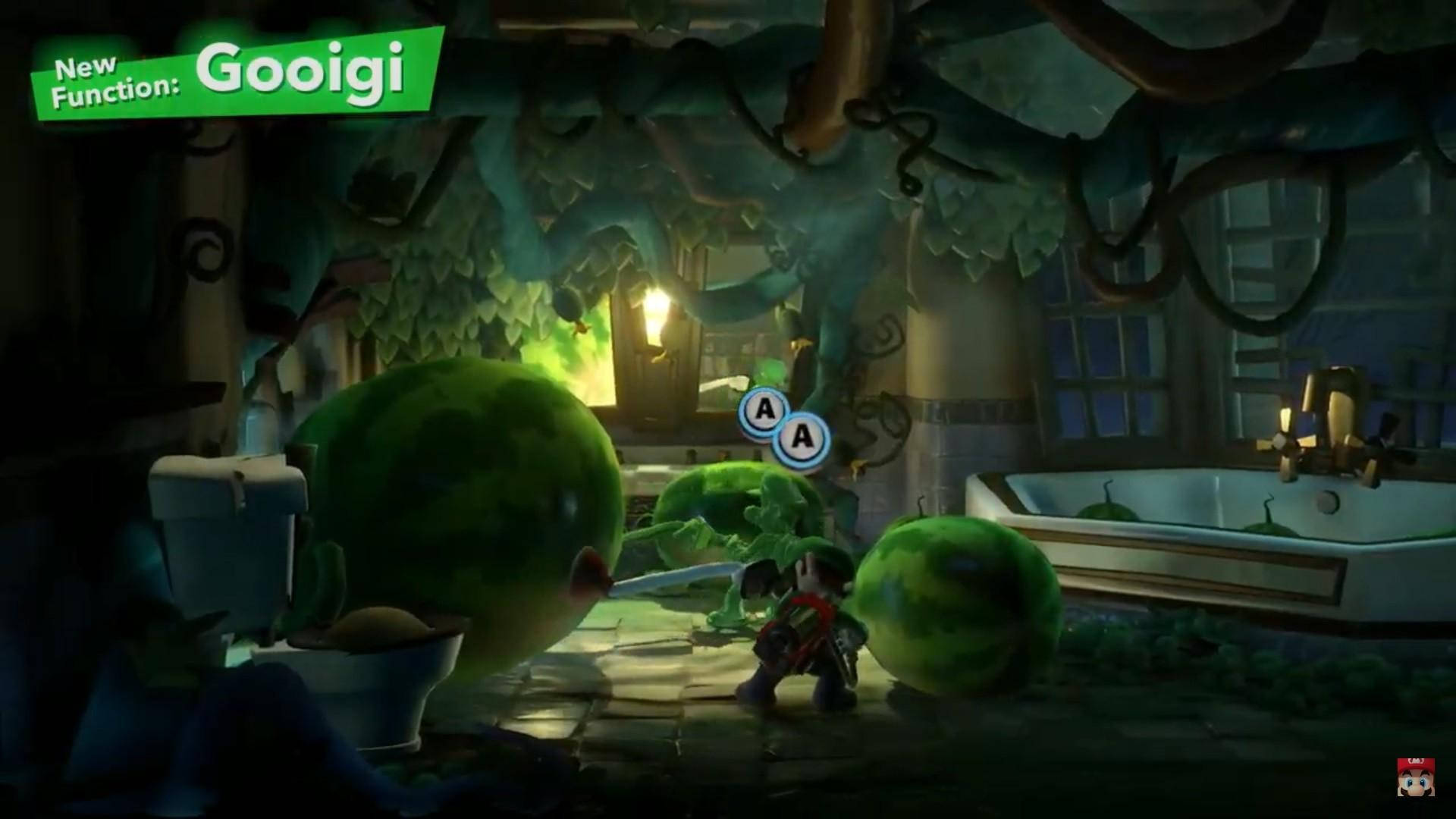 Luigi's Mansion 3 Luigi And Gooigi Gameplay Background