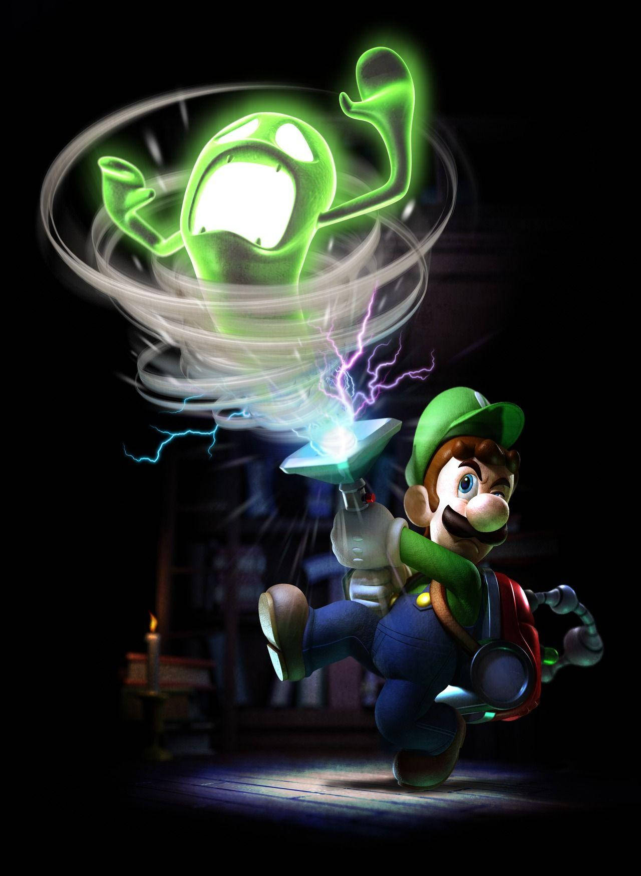 Luigi's Mansion 3 Luigi Stunning Green Ghost