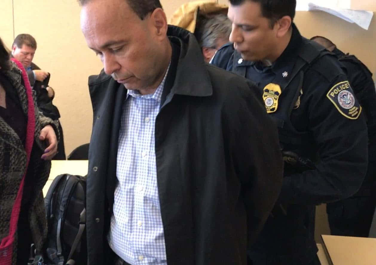 Luis Gutiérrez In Black Coat Background