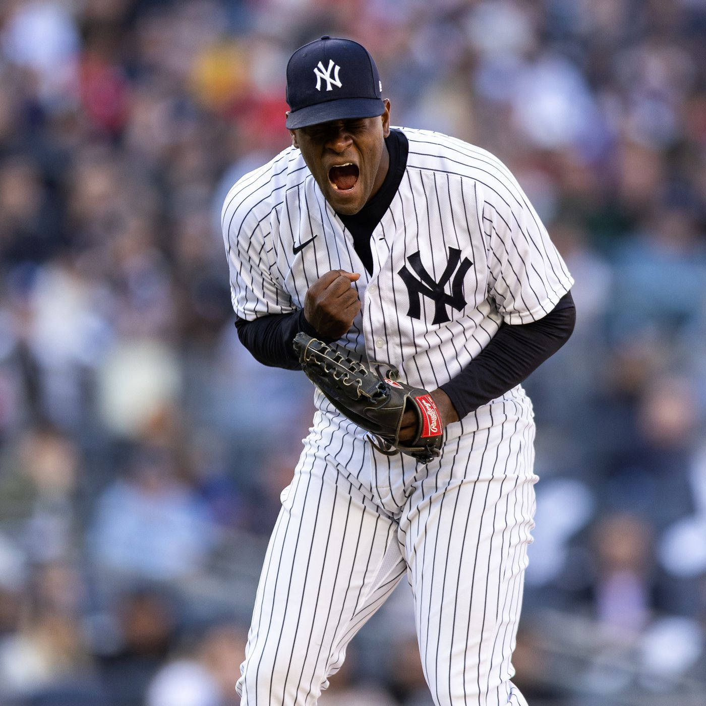 Luis Severino Arms Close Background