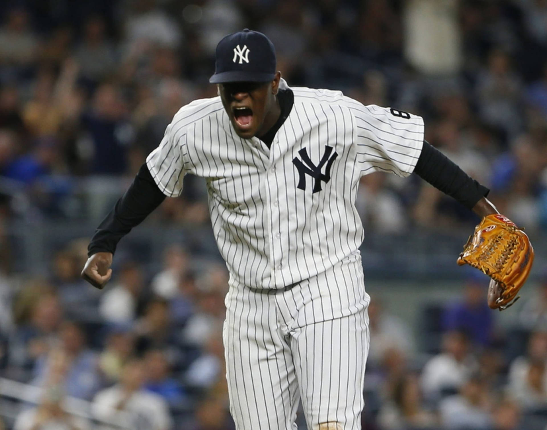 Luis Severino Leaning Forward