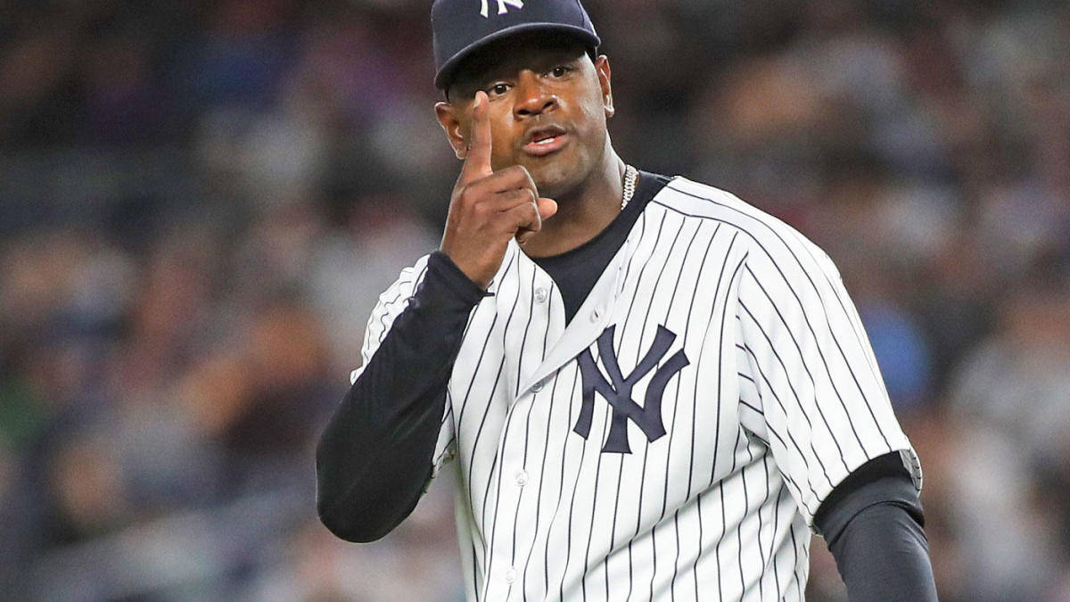 Luis Severino Pointing Up Background