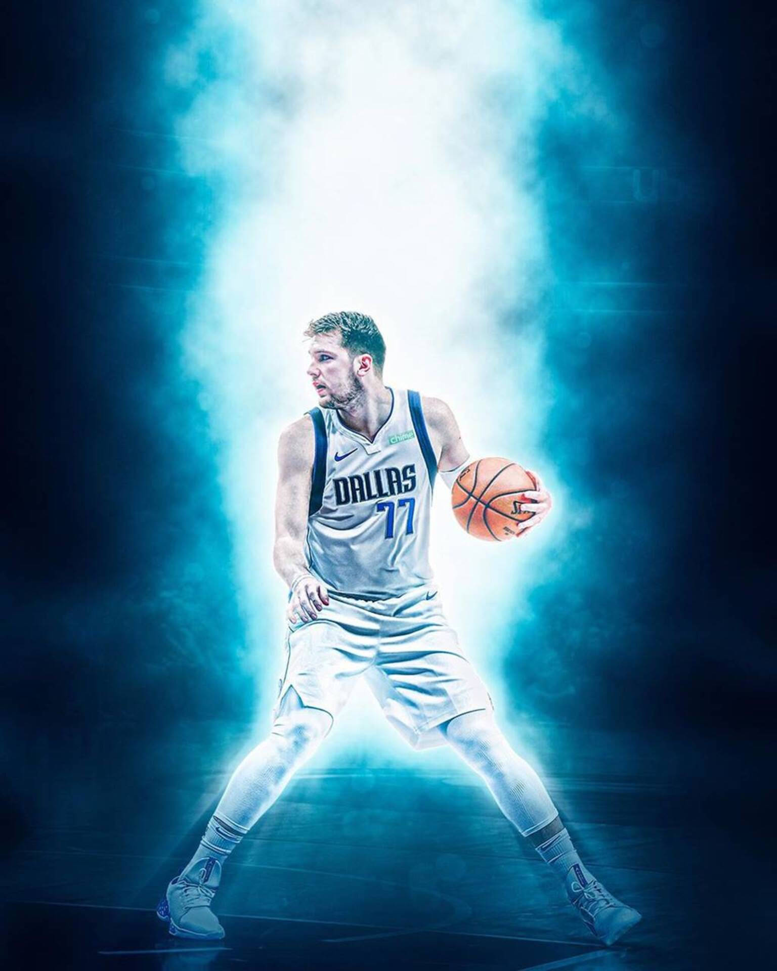 Luka Doncic Dallas 77 Background