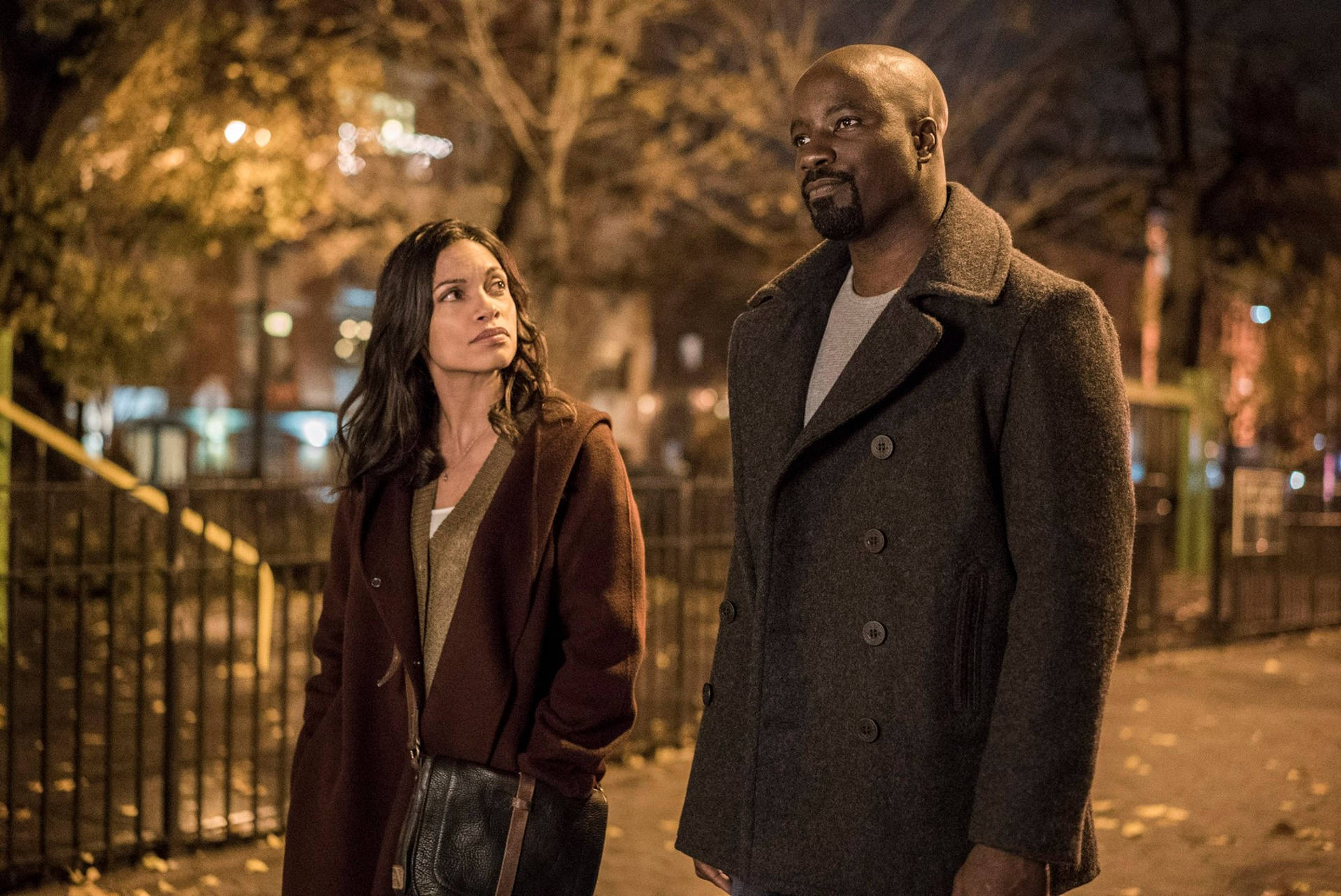 Luke Cage And Claire Temple Scene