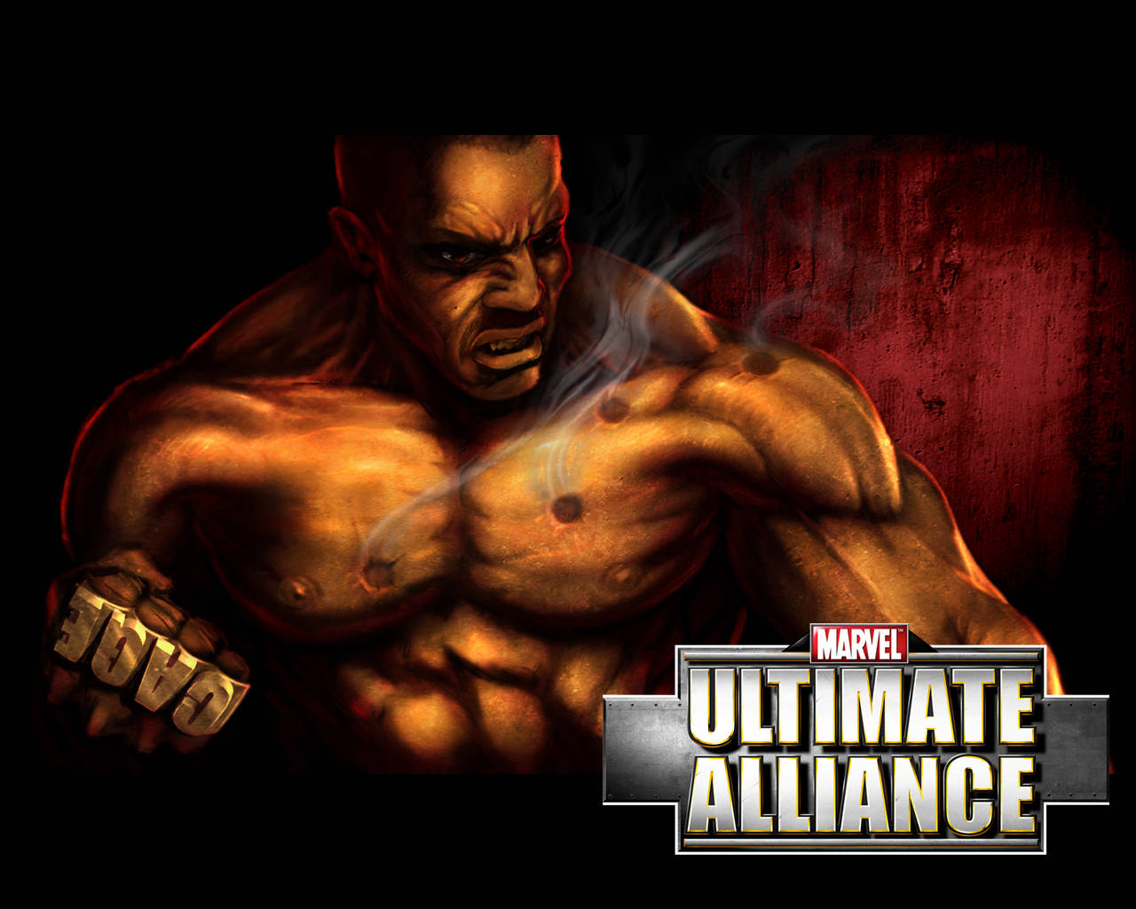 Luke Cage Marvel Ultimate Alliance Video Game Background