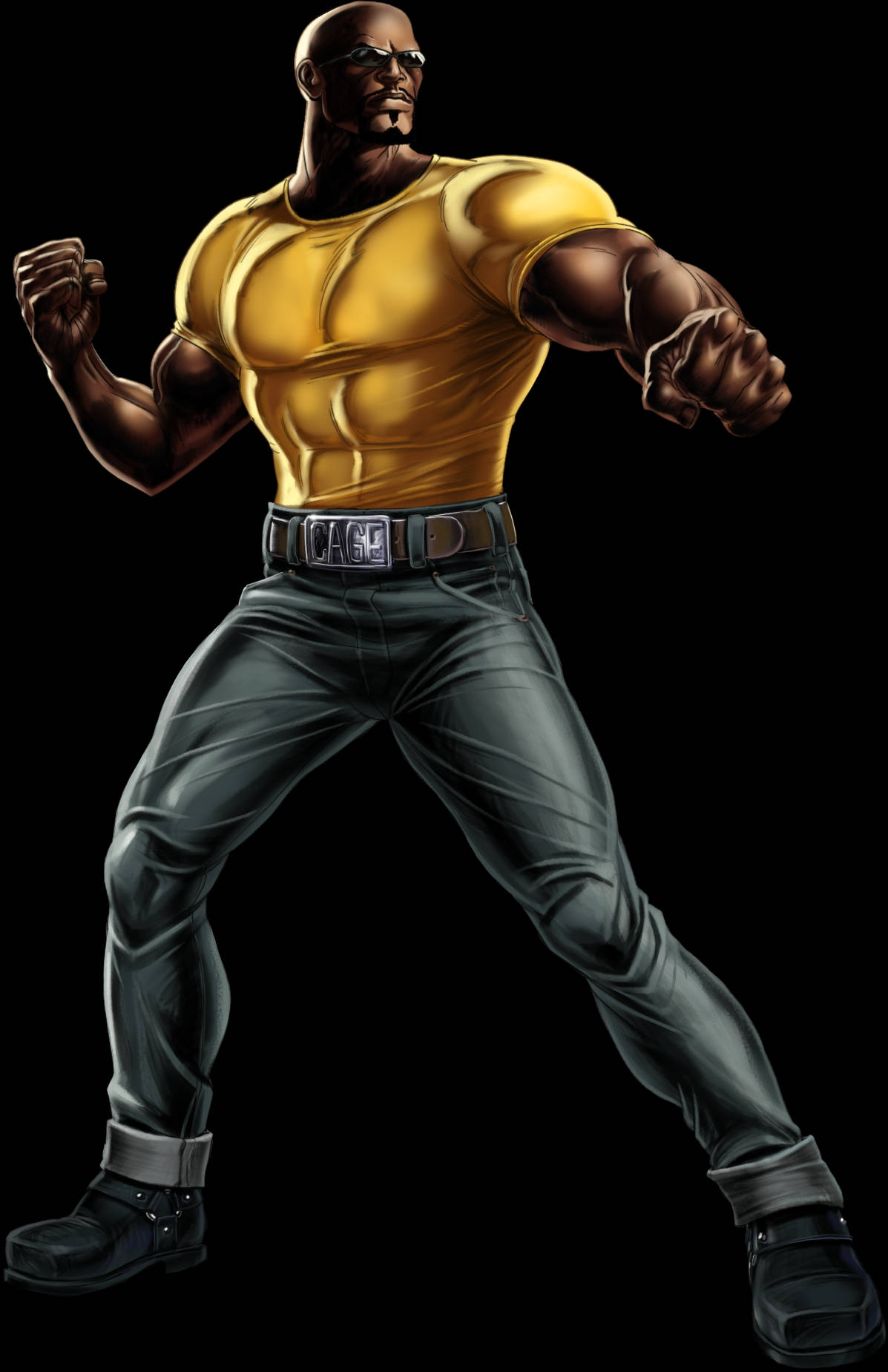 Luke Cage Superhero Digital Art