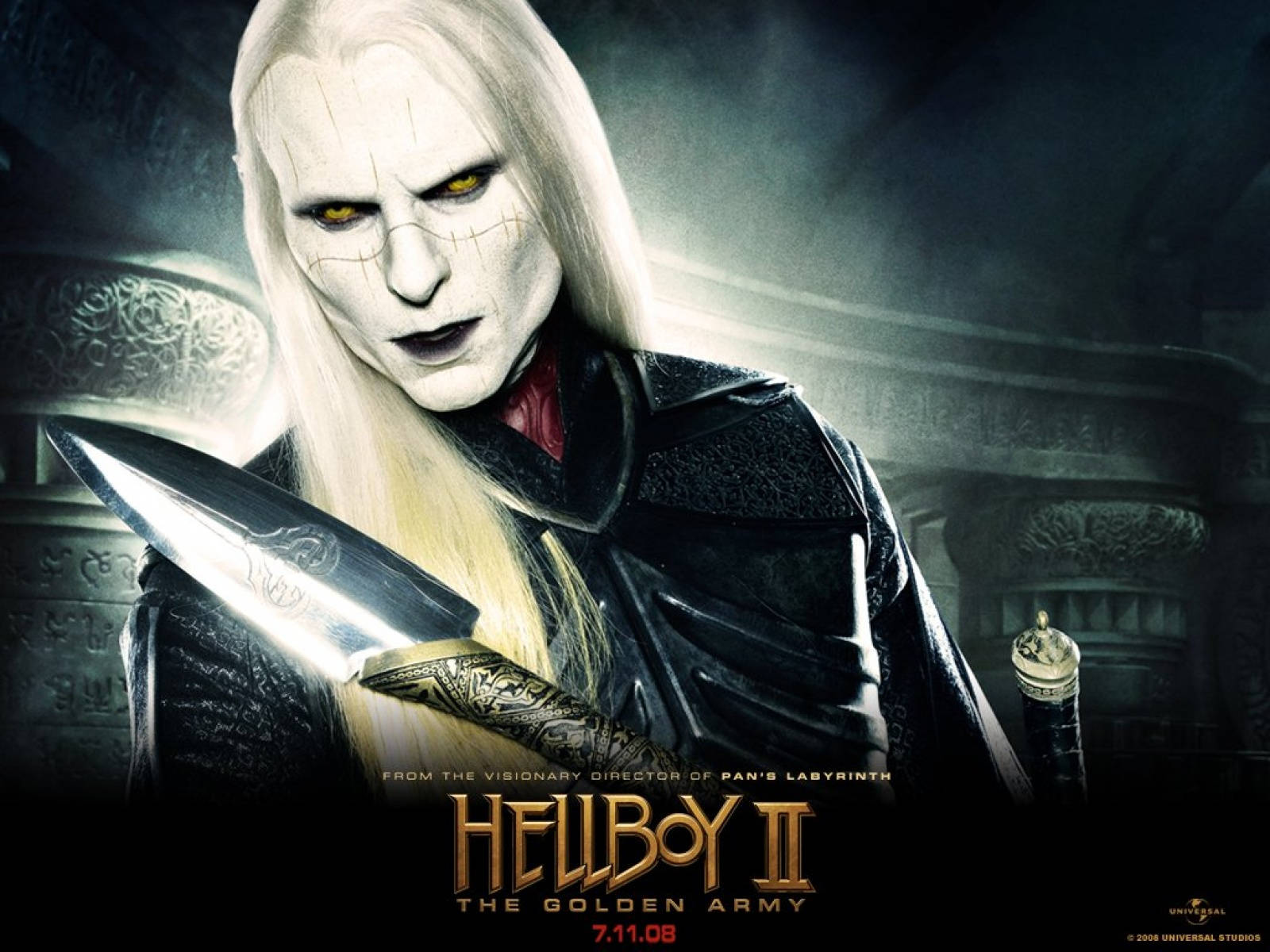 Luke Goss In Hellboy Ii Background