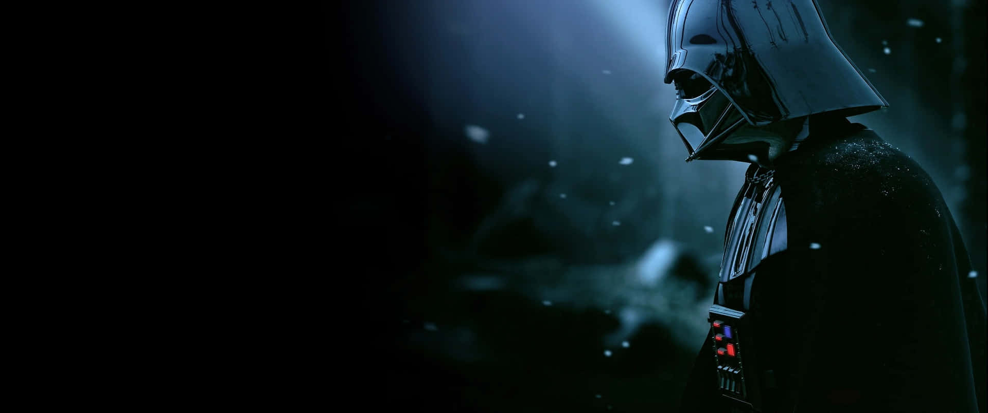 Luke Skywalker And A Stormtrooper Stand Face To Face In A Heightened Moment Of Tension Background