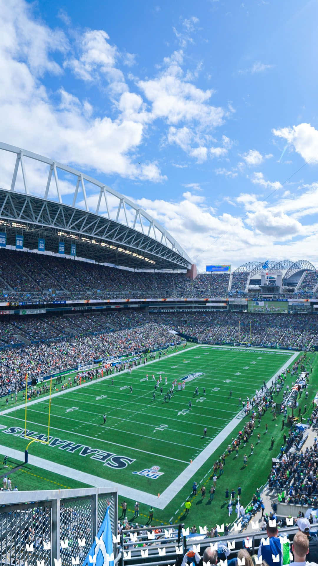 Lumen Football Field In Seattle Washington Background