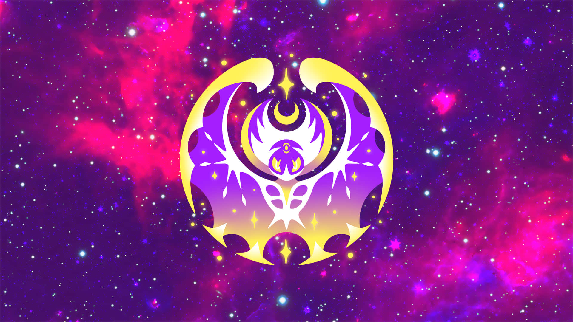 Lunala Purple And Pink Galaxy Background