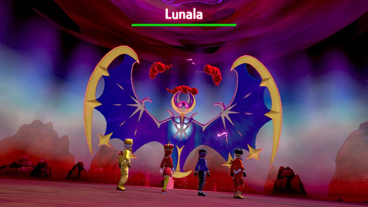 Lunala Raid Battle Background