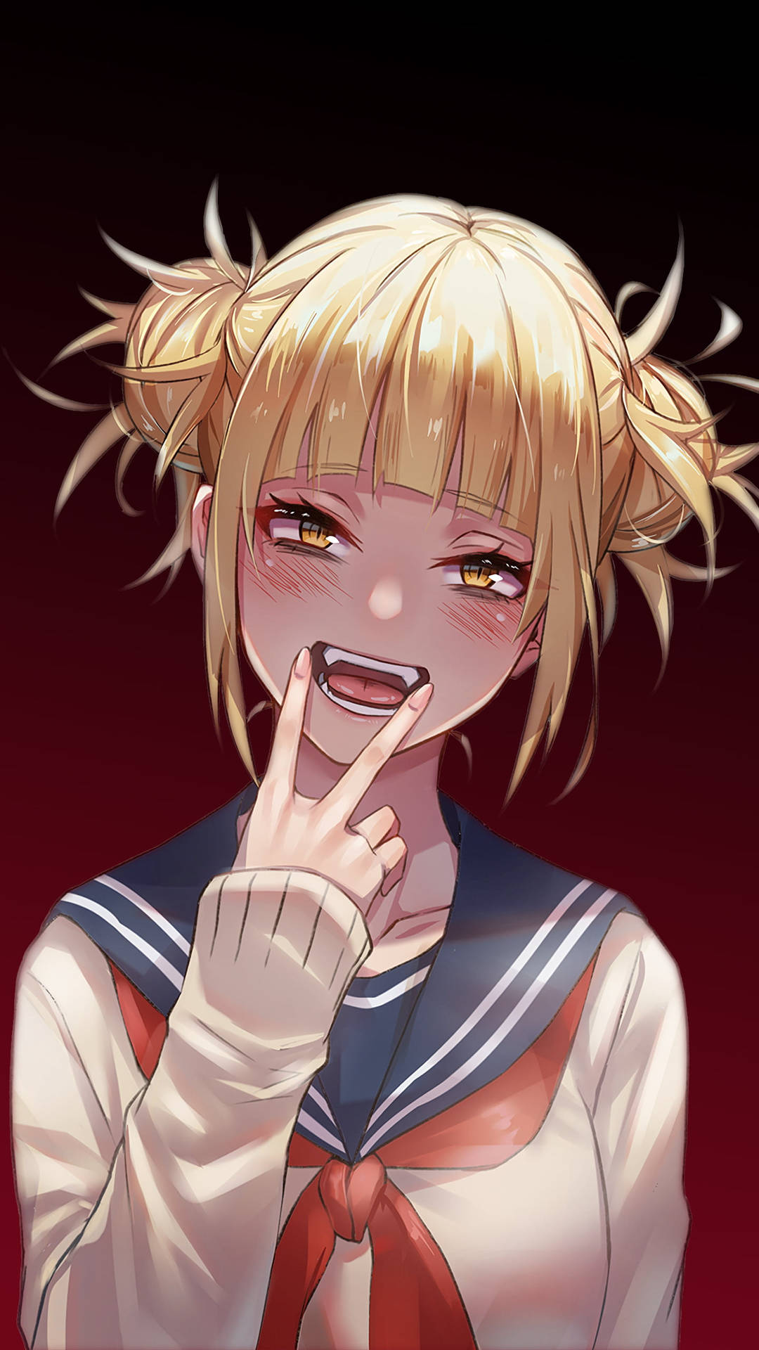 Lunatic Himiko Toga My Hero Academia Iphone Background