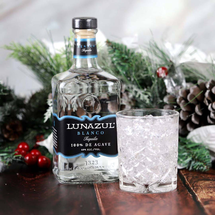 Lunazul Blanco Tequila Christmas Decorations