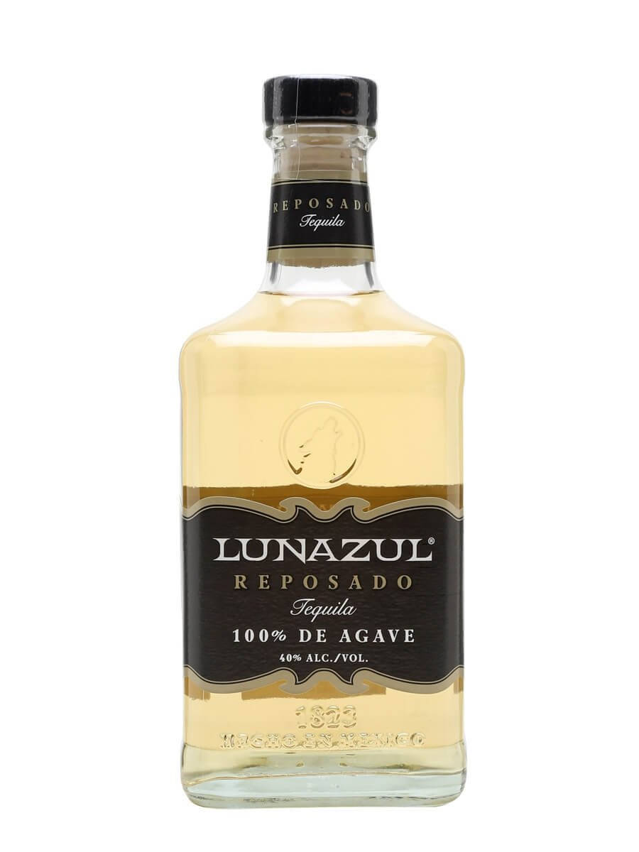 Lunazul Reposado Tequila Bright Yellow