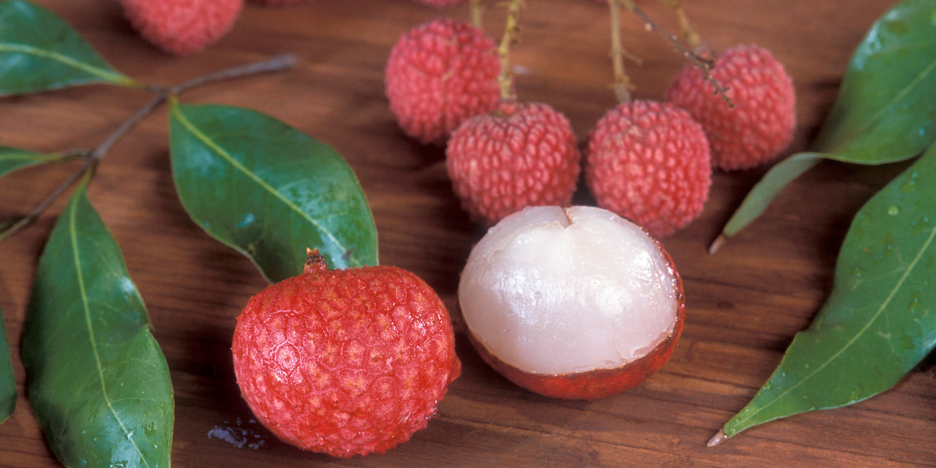 Luscious Litchi Delight Background