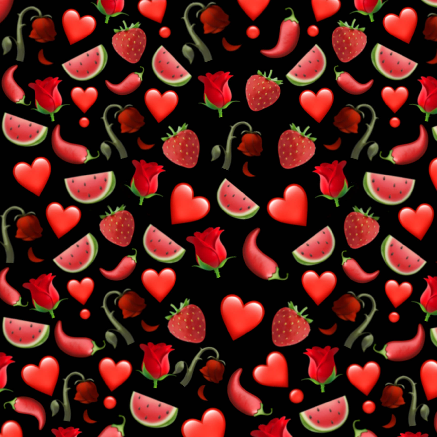 Luscious Strawberry Full Of Vibrant Colors And Sweet Tastes Background