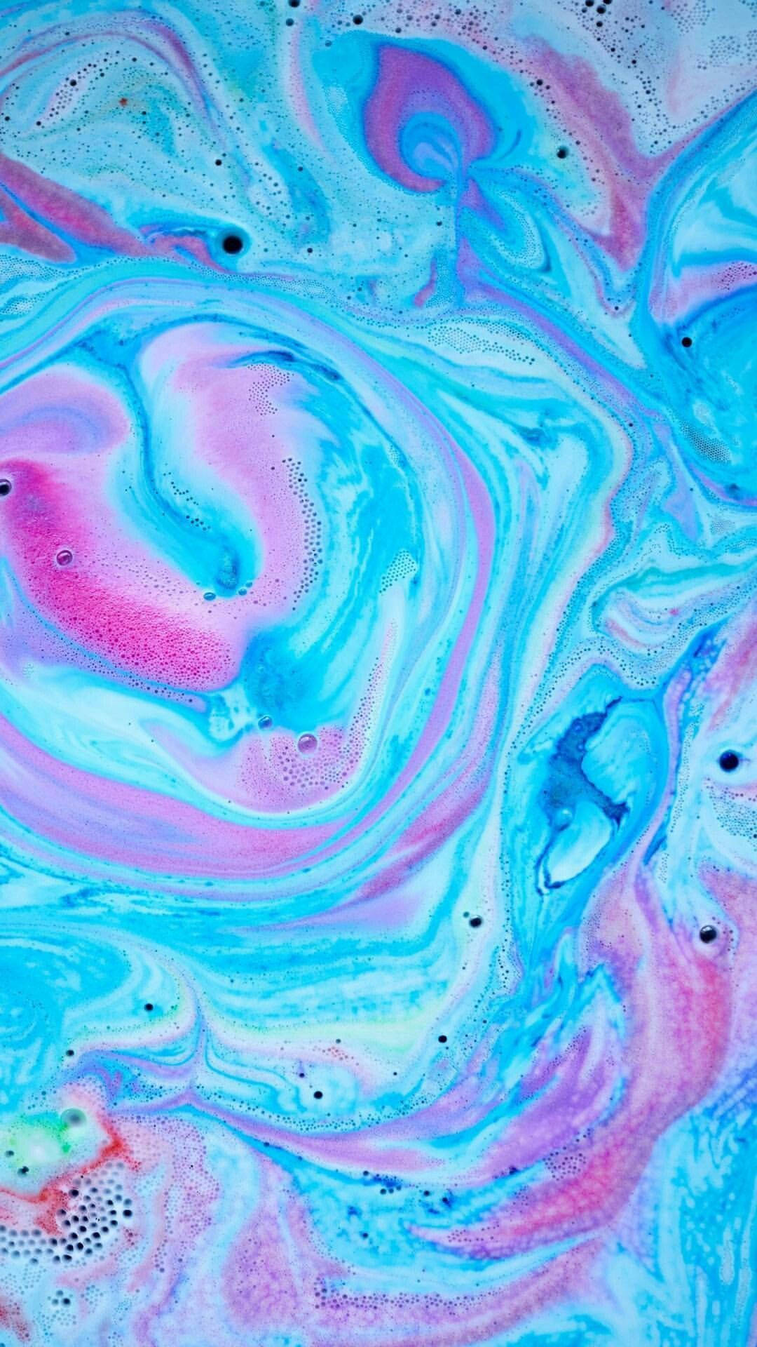 Lush Psychedelic Liquid Mixture Background