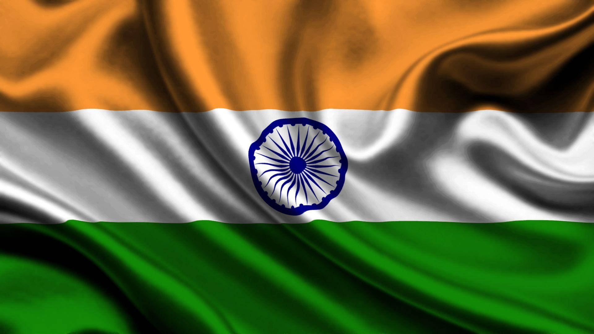 Lustrous Indian Flag Hd Background