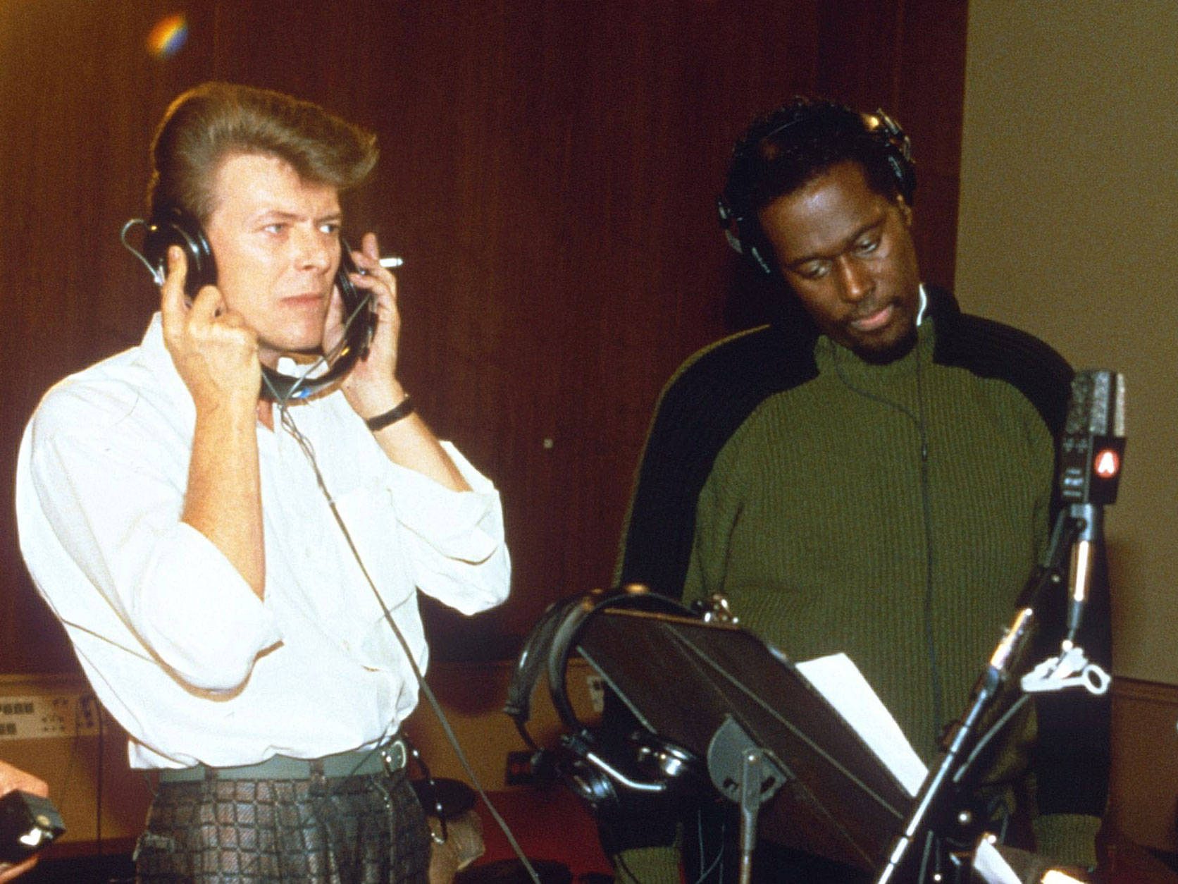 Luther Vandross And David Bowie