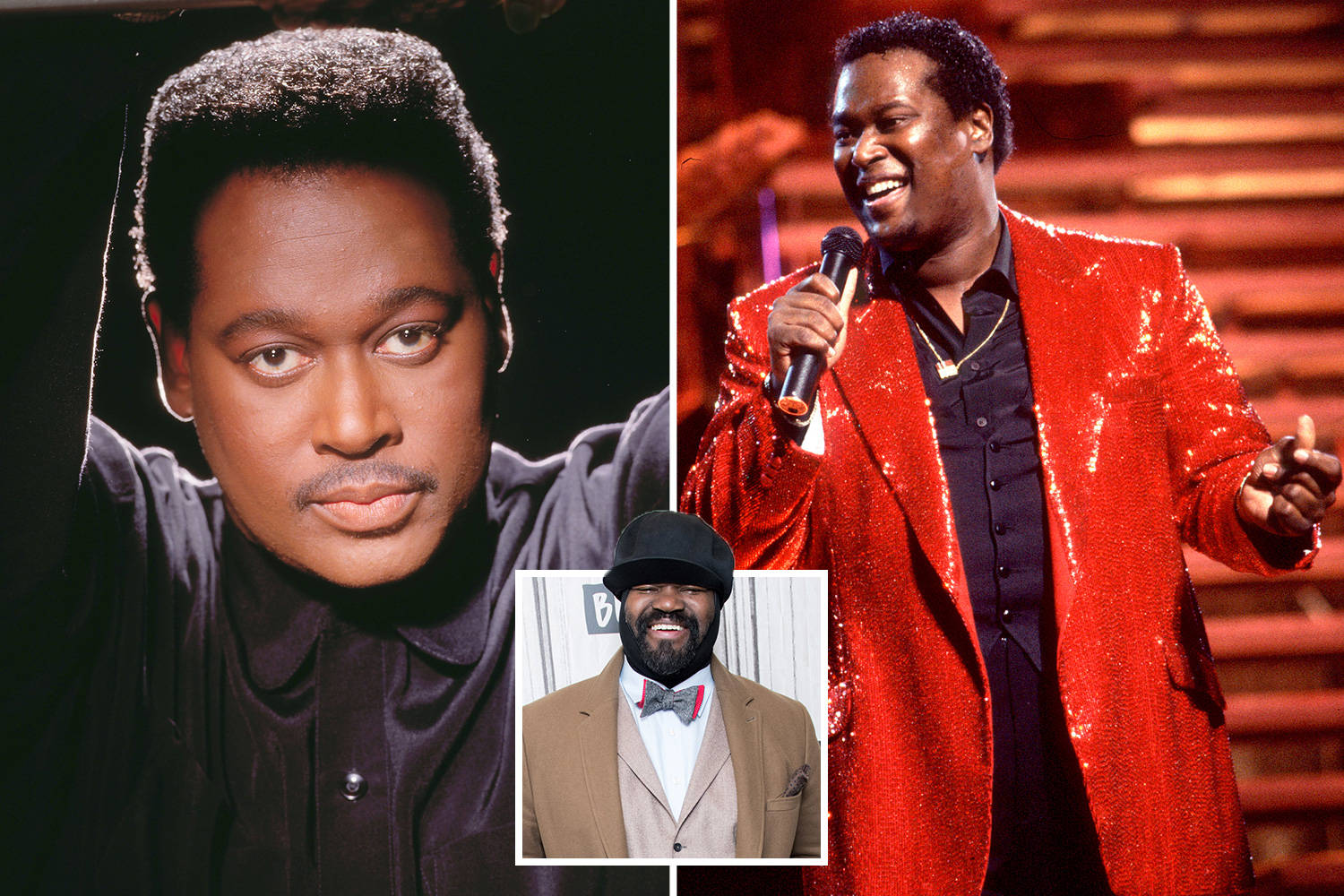 Luther Vandross Gregory Porter Photo Collage