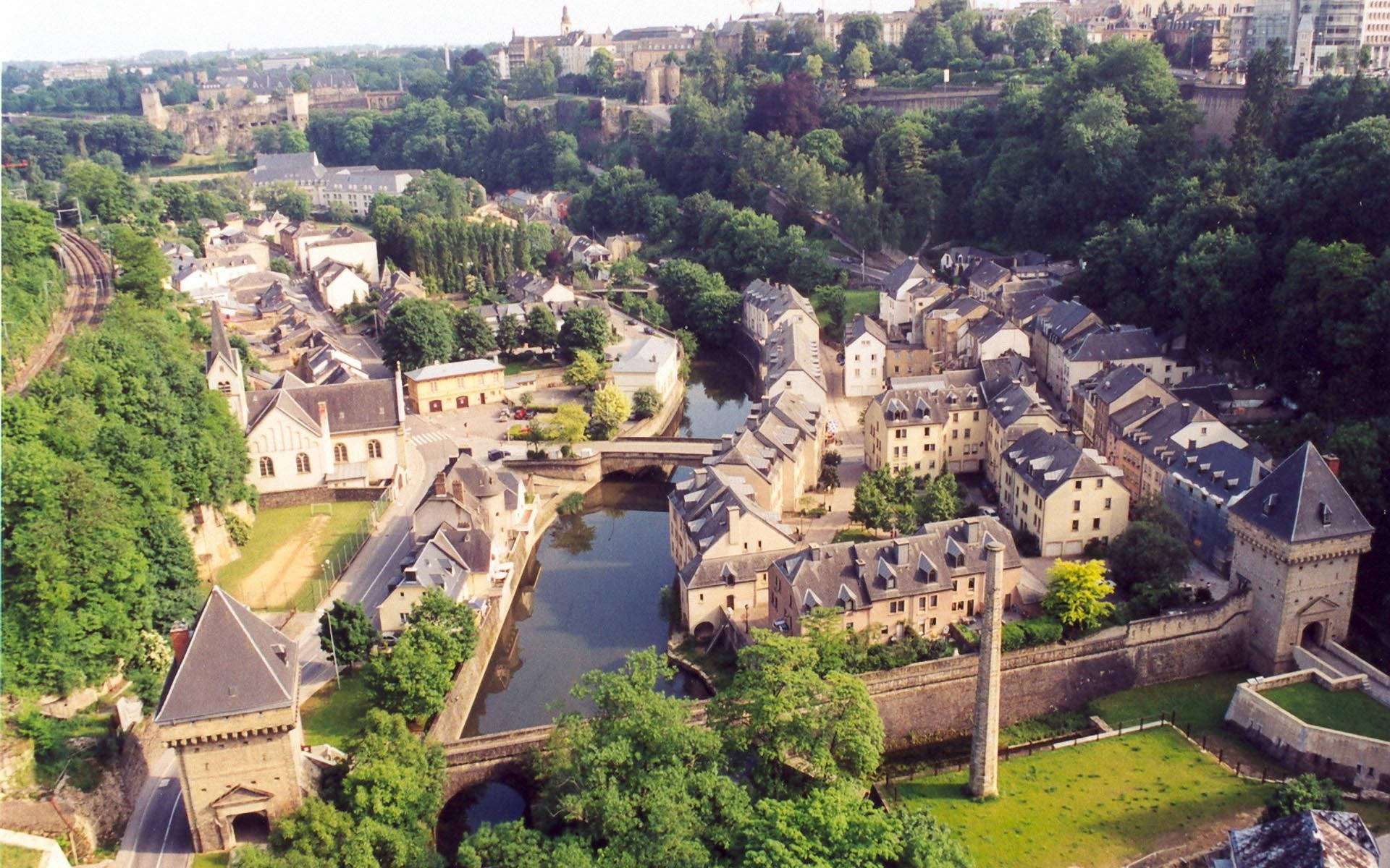 Luxembourg From The Top