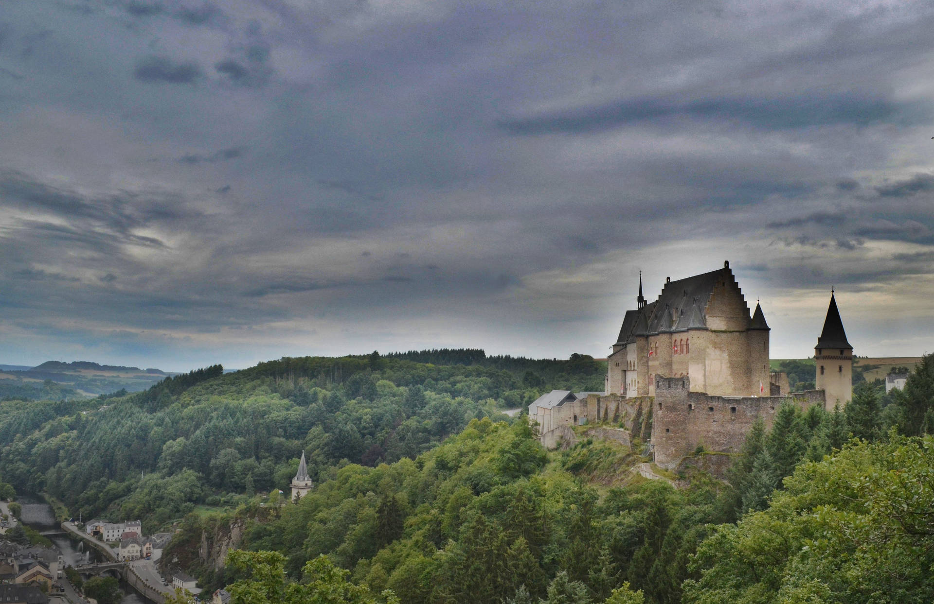 Luxembourg Vianden Castle