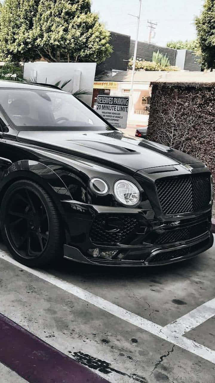 Luxurious Bently-inspired Iphone Design Background